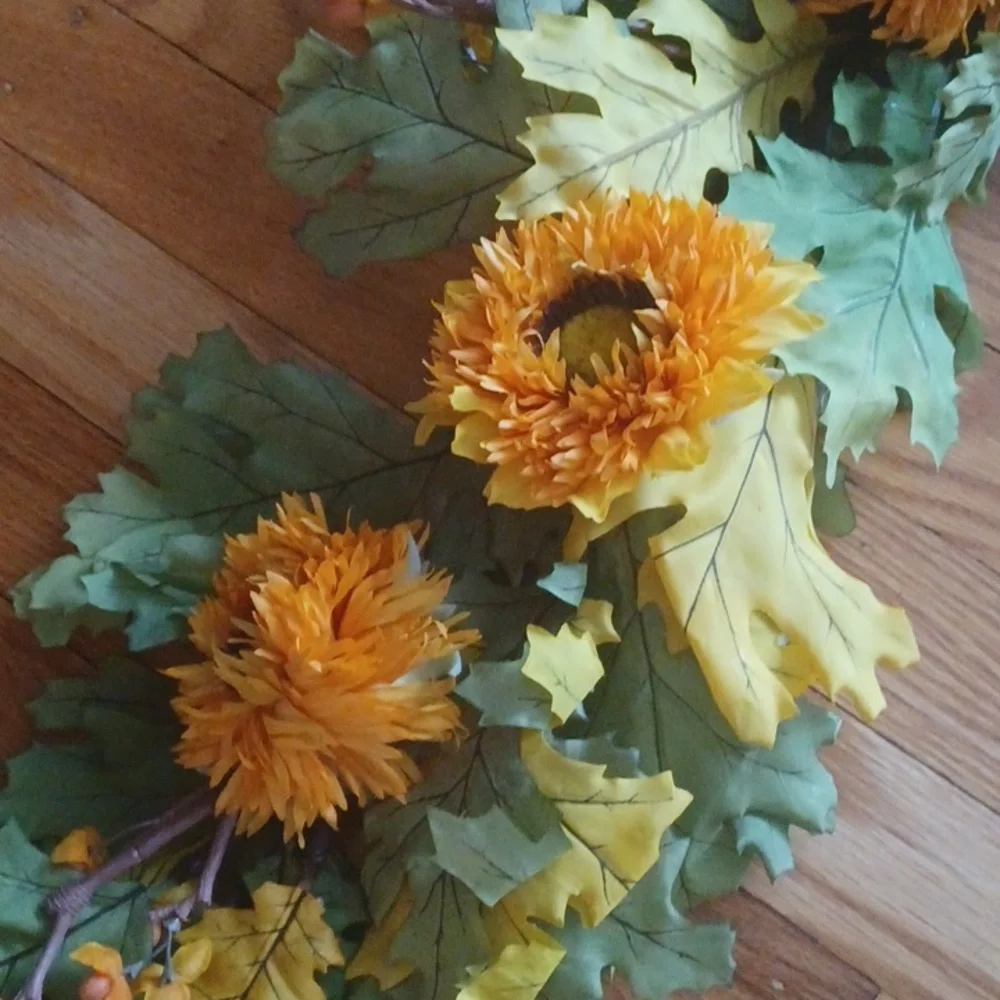 Pottery Barn Sunflower Garland
